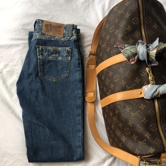 Authentic Louis Vuitton monogram denim jeans - Picture 8 of 8